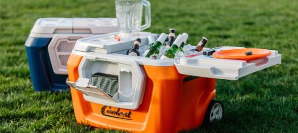 electric cooler with wheels