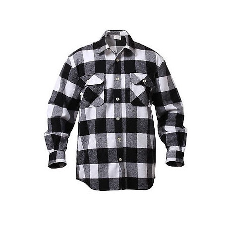 4. Rothco Heavyweight Brawny Flannel Shirt