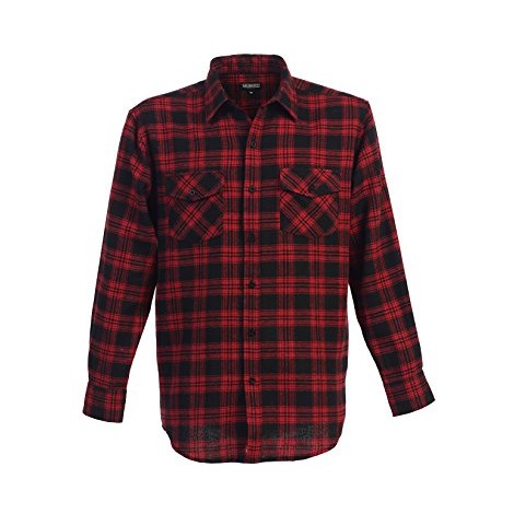 10. Gioberti Men's Flannel Shirt