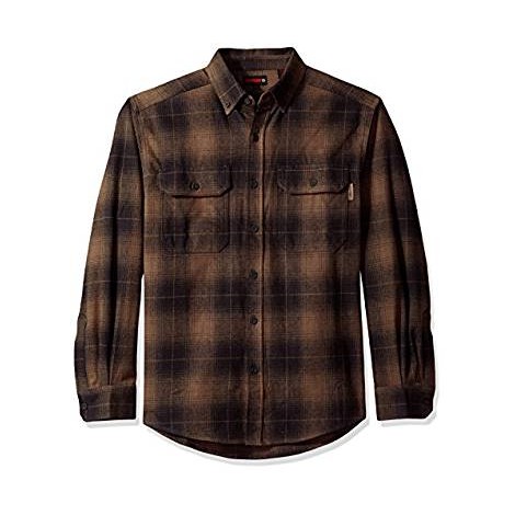 5. Wolverine Mens Redwood Flannel Shirt