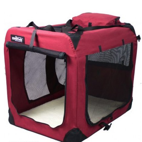 EliteField 3-Door Folding Soft Dog Crate