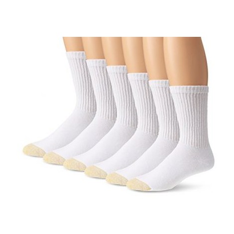 2. Gold Toe Cotton Crew