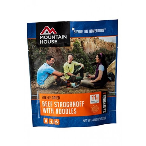 2. Mountain House Beef Stroganoff & Noodles