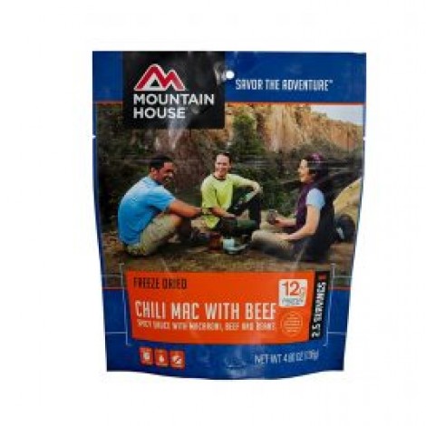 1. Mountain House Chili Mac w/ Beef