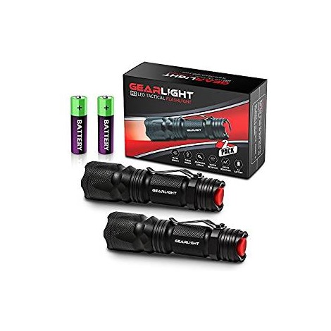 GearLight M3 LED AA Flashlight