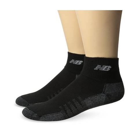 6. New Balance Unisex Quarter Coolmax Socks