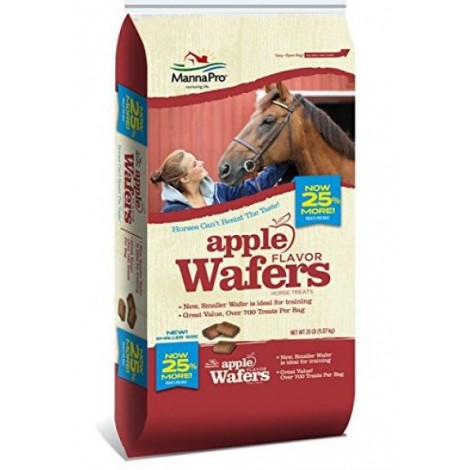 10. Manna Pro Apple Wafers