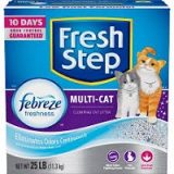 Fresh Step Multi Cat Litter with Febreze