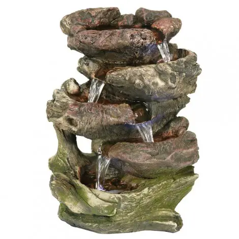 6. Sunnydaze Rock Falls Tabletop