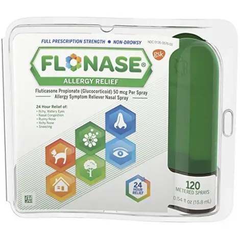10. Flonase 24hr Nasal Spray