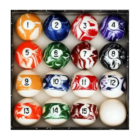 4. Iszy Billiards, Marble Swirl Style