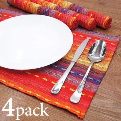 3. Ivenf Set of 4 Woven