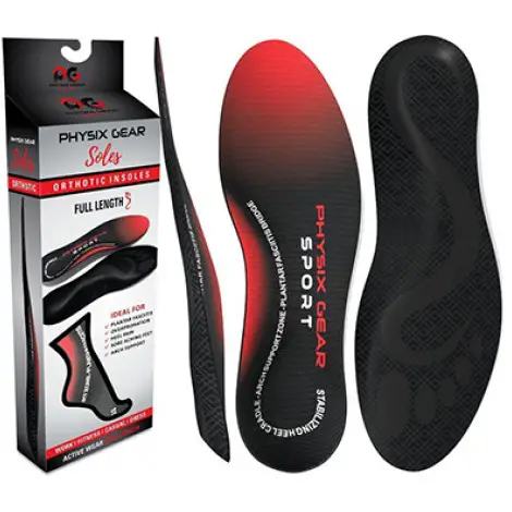 6. Physix Gear orthotic Insert Running Shoe Insoles