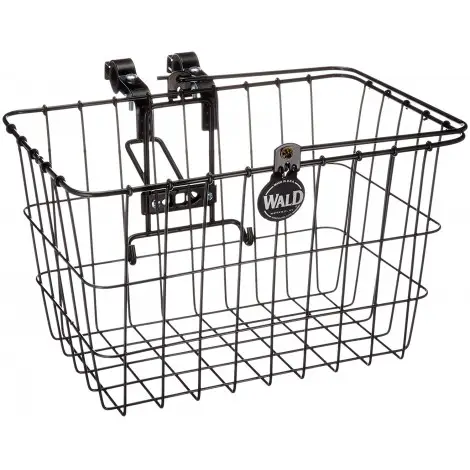 2. Wald 3133 Q-R Bolt-On Front Handlebar Bike Basket