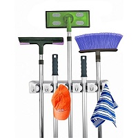 Mop and Broom Organizer