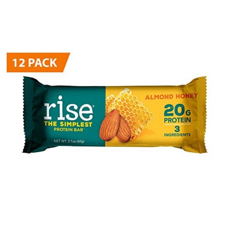 9. Rise Bar Non-GMO Protein Bars