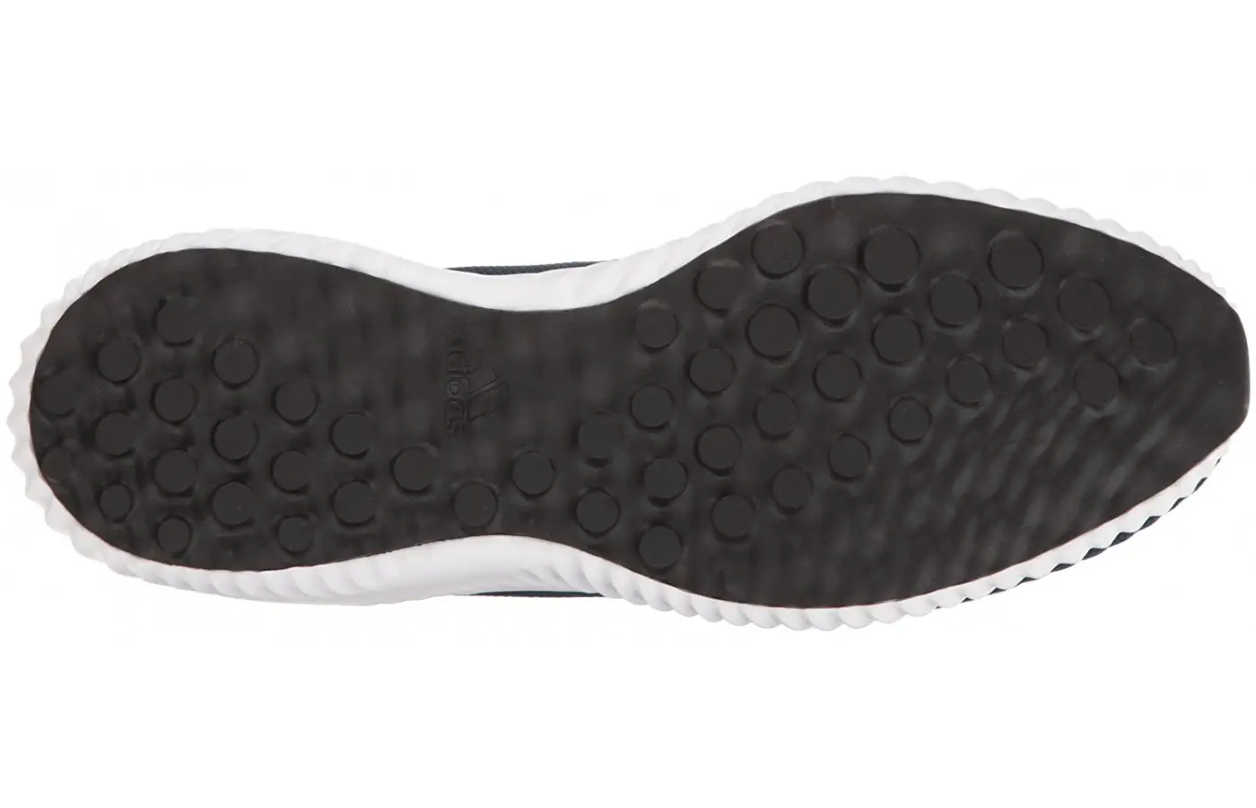The signature dot-pattern of the Adidas Alpha Bounce outsole
