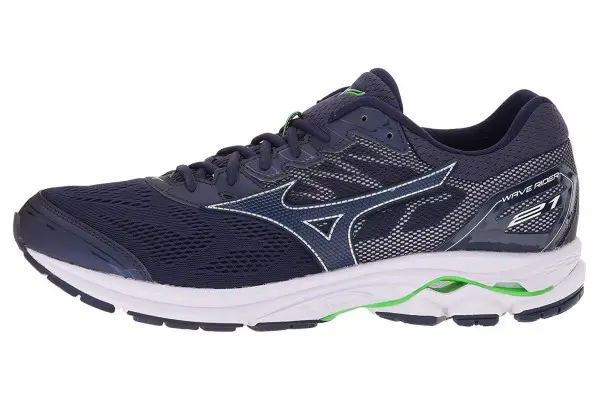 An in-depth review of the Mizuno Wave Rider 21 running shoe.