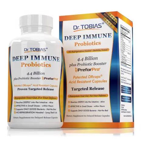 2. Dr. Tobias Deep Immune Probiotic Supplements
