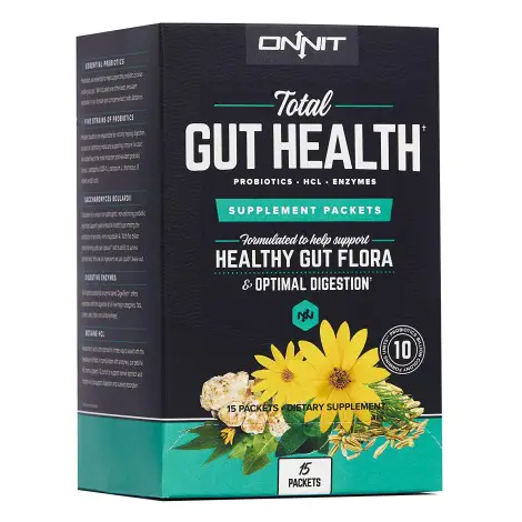 4. Onnit Total Gut Health Probiotic Supplements