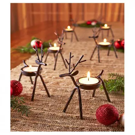  Reindeer Tea Light Holders