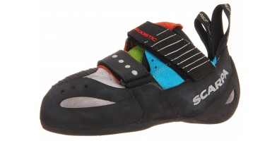 An in-depth review of the Scarpa Boostic climbing shoe.