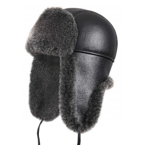 Zavelio Shearling Sheepskin Russian Ushanka