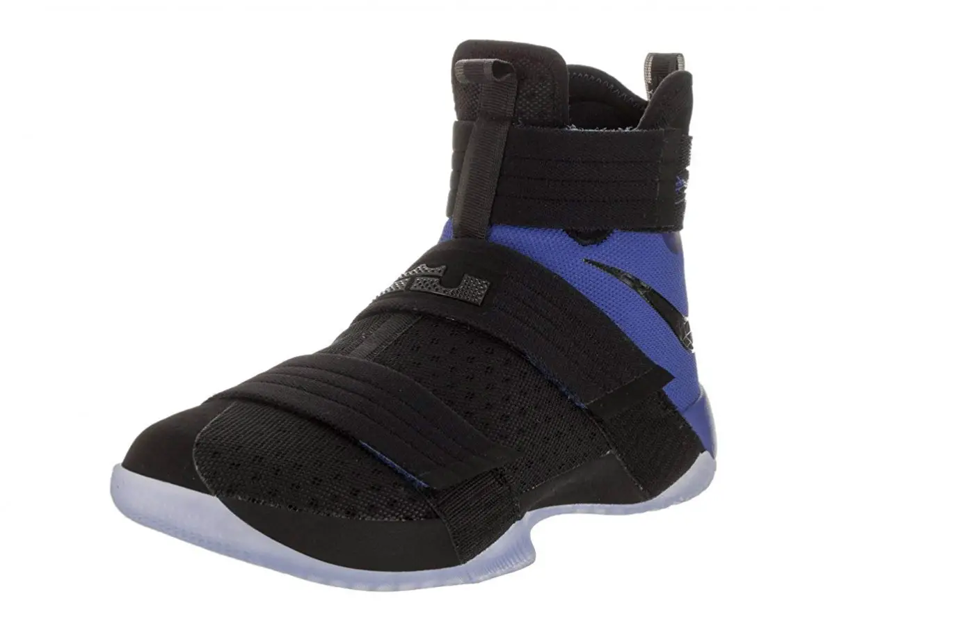 Nike Lebron Soldier 10 SFG has an all strap system for comfort fit and support on the court or in the gym.