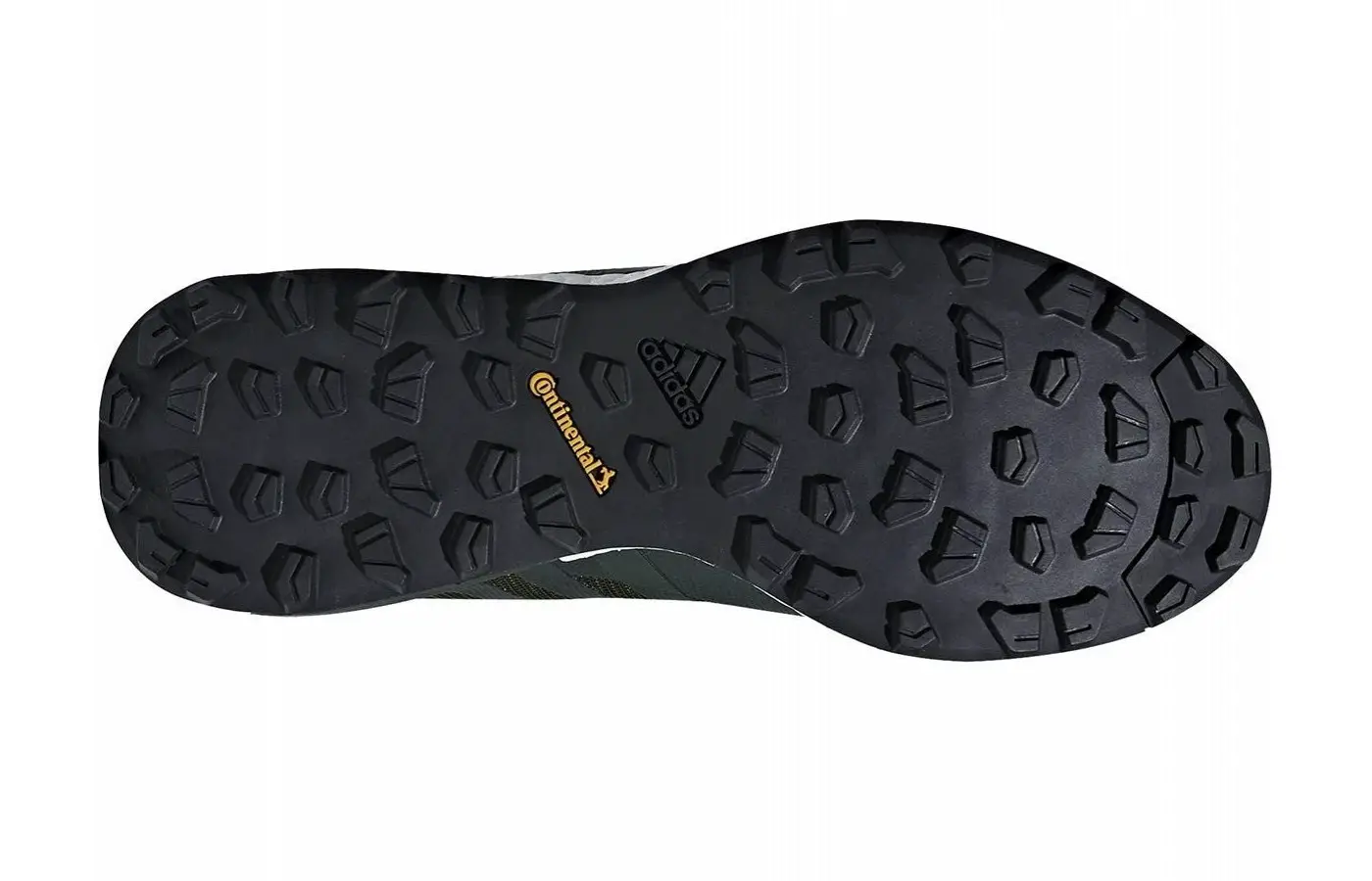 The outsole is the major highlight of the Terrex Agravic. 