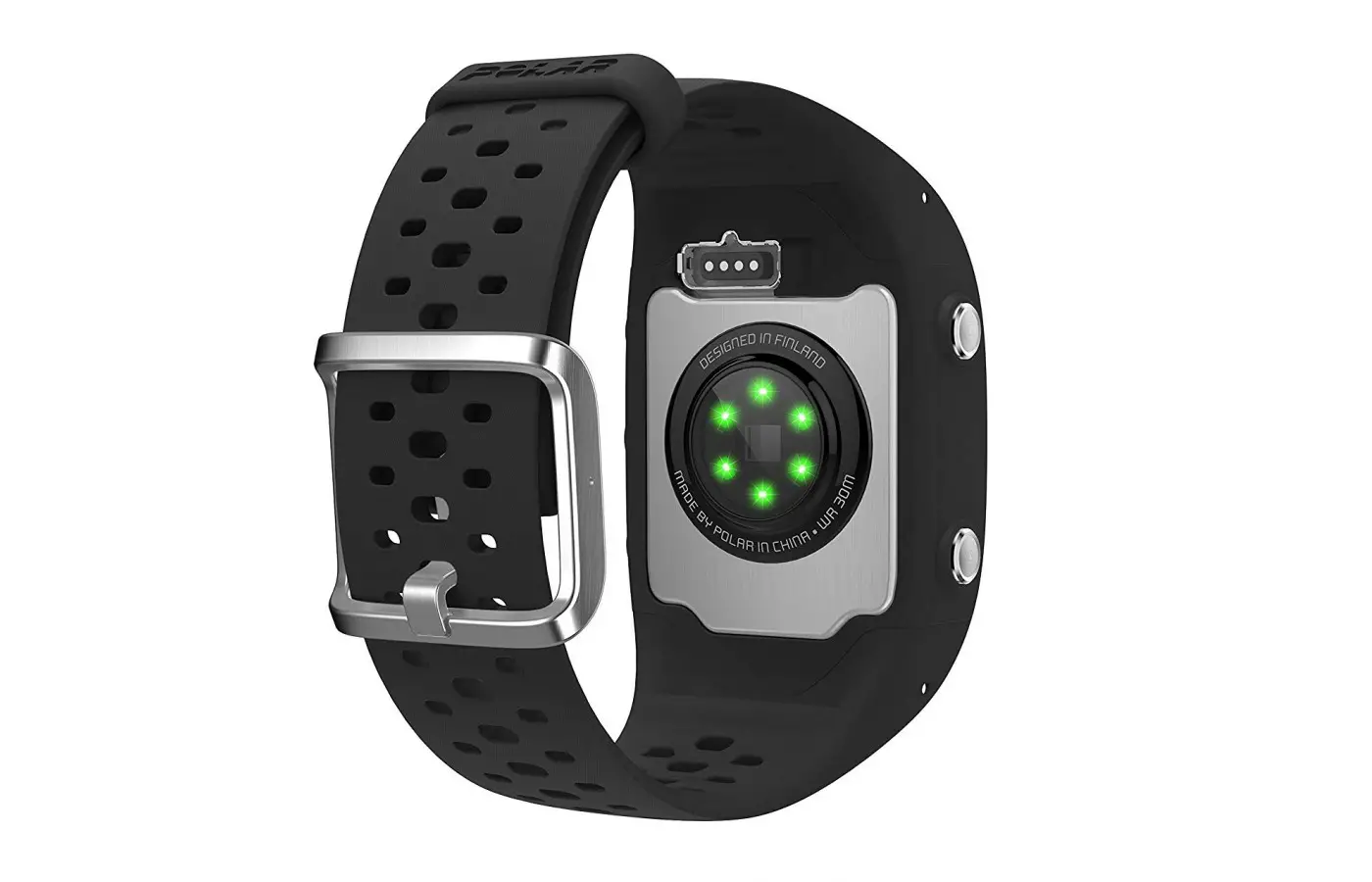 The built-in 6 LED optical sensors and proprietary heart rate algorithm deliver sophisticated heart rate data.