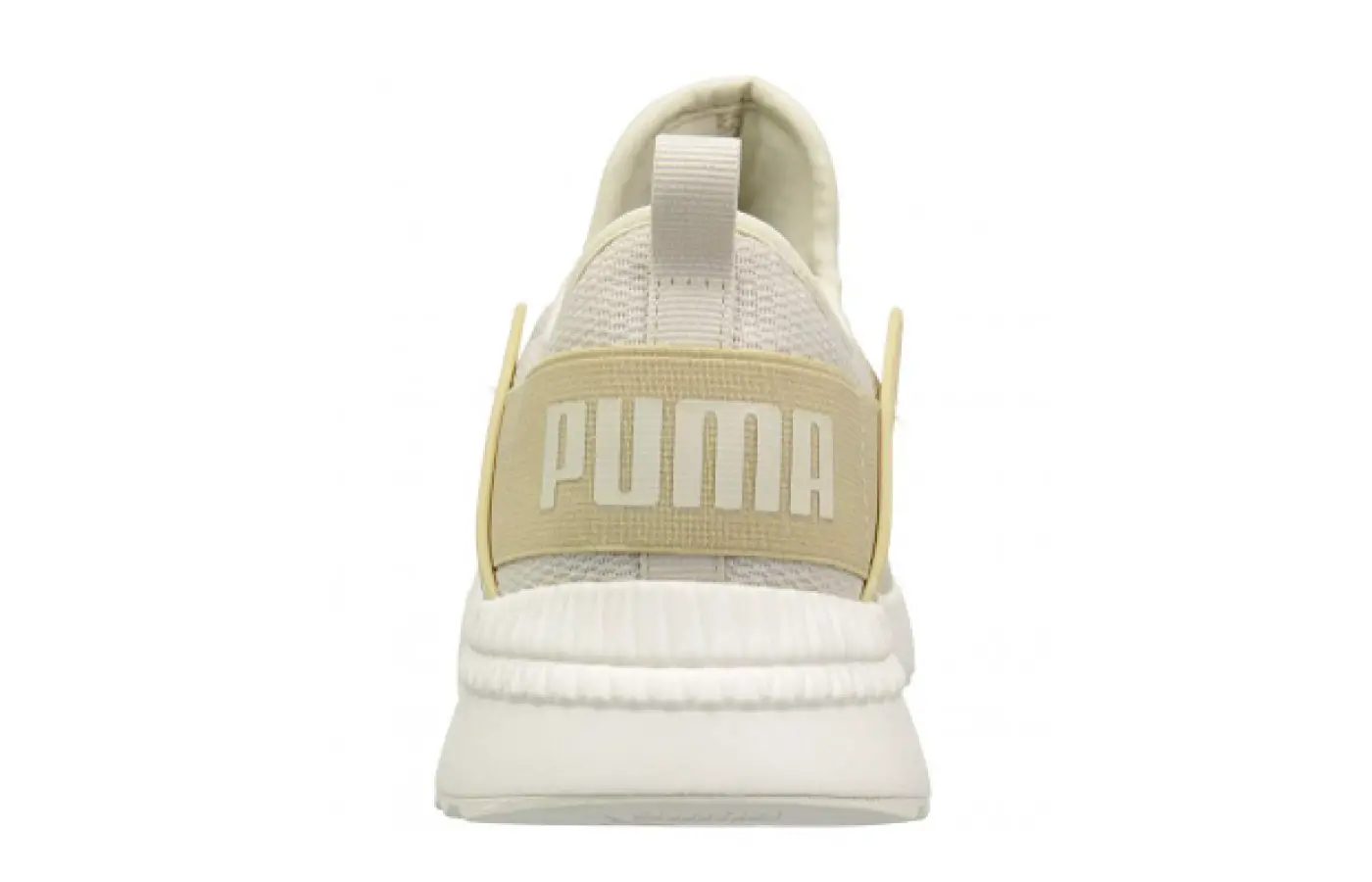 With it's easy slip-on tab, the Puma Pacer Next Cage is fast to put on.