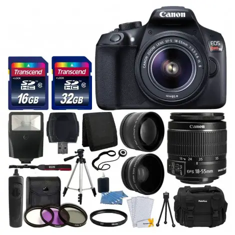 EOS Rebel T6 with Accessories