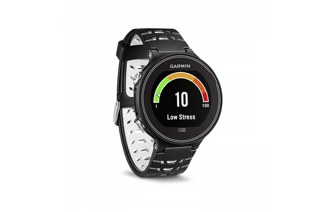 The Garmin Forerunner 630  offers a stress score in order to create mindfulness and awareness in the wearers less active life.