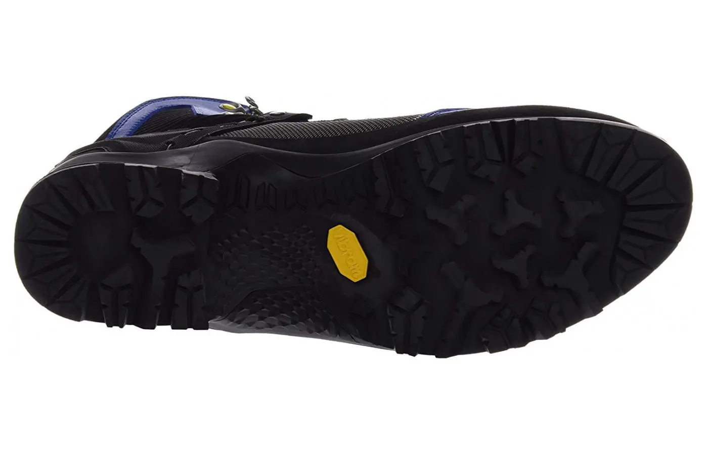 The purpose of an outsole made of such a grip-worthy material is for surefootedness. 