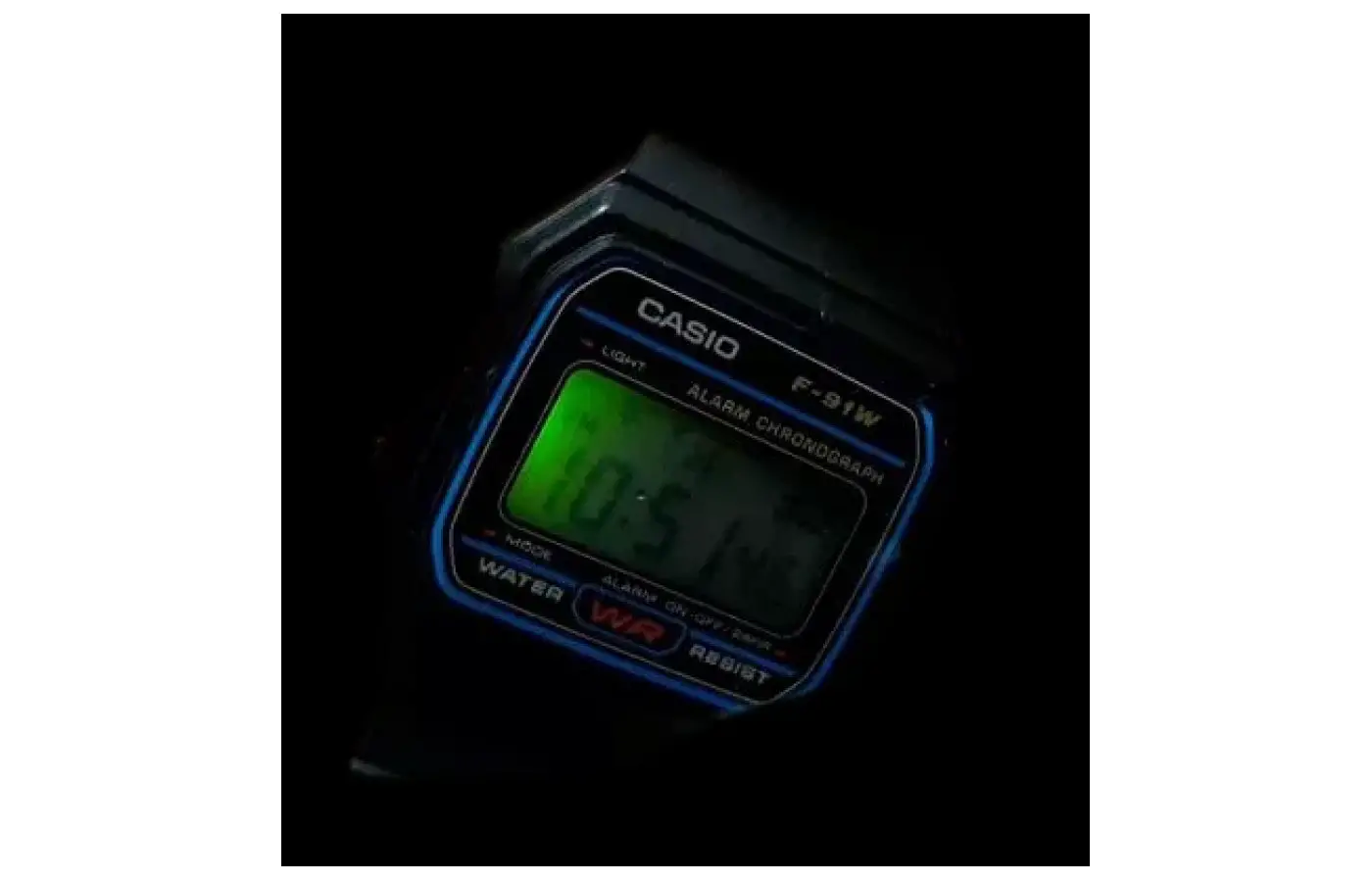 An old school watch light is what Casio uses.