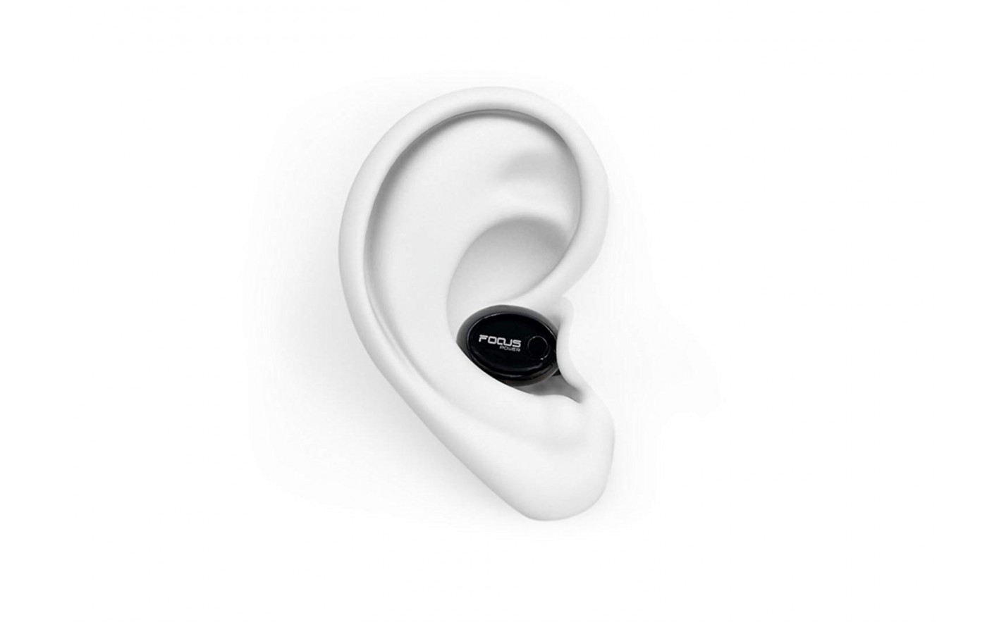 Stylishly discreet, this earbud surprisingly stays right where it is supposed to.