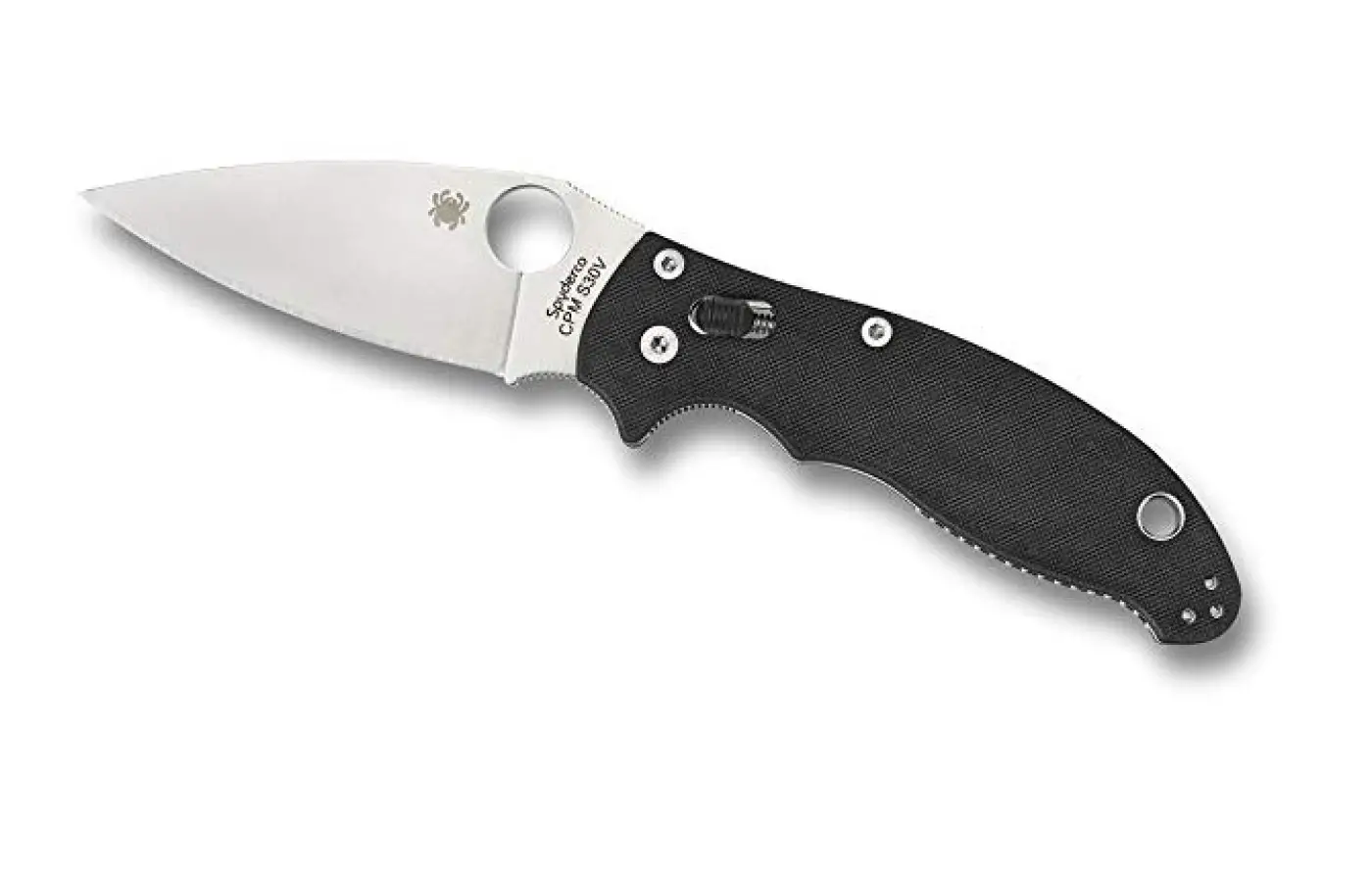 The Manix 2 offers the usual wide variety of steel options from Spyderco.