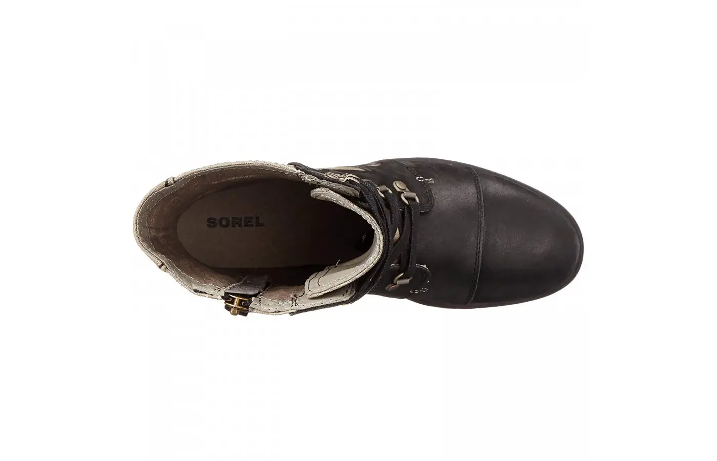 The Sorel Major Carly offers both a lacing and zipper closure system for style and ease.
