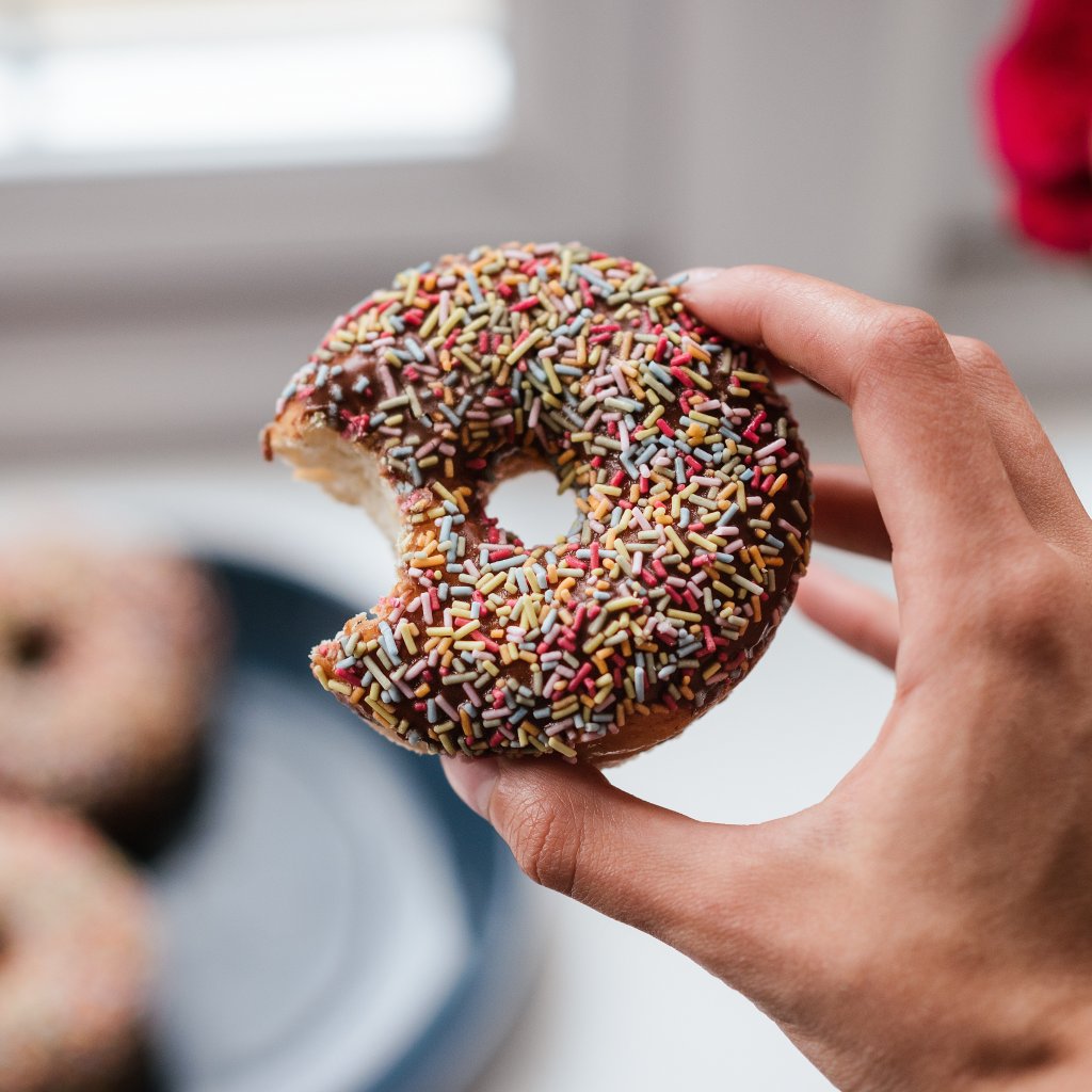 Эффект в инстаграме Donuts