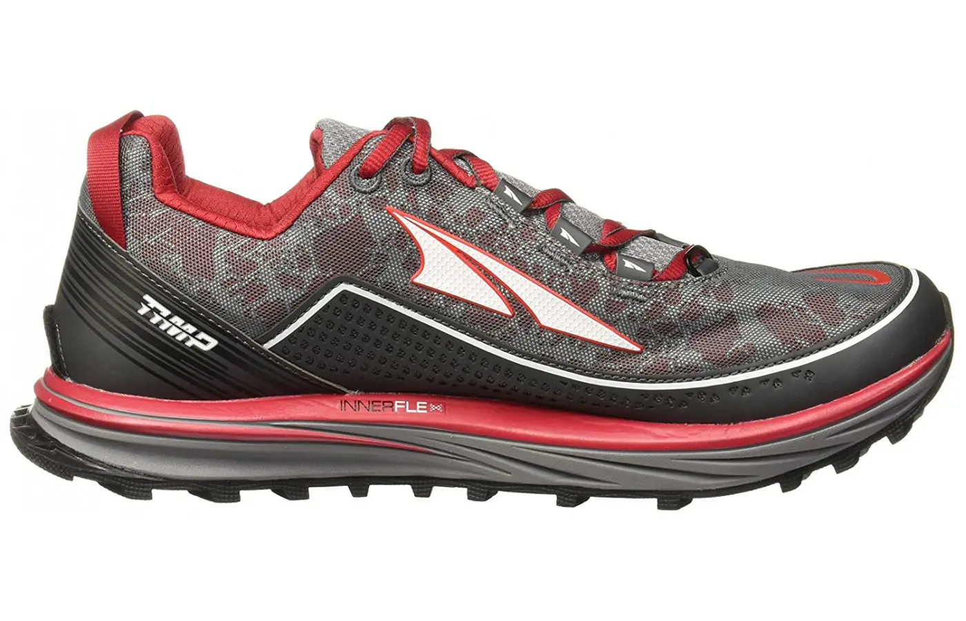 The upper features a unique blend of breathability and protection