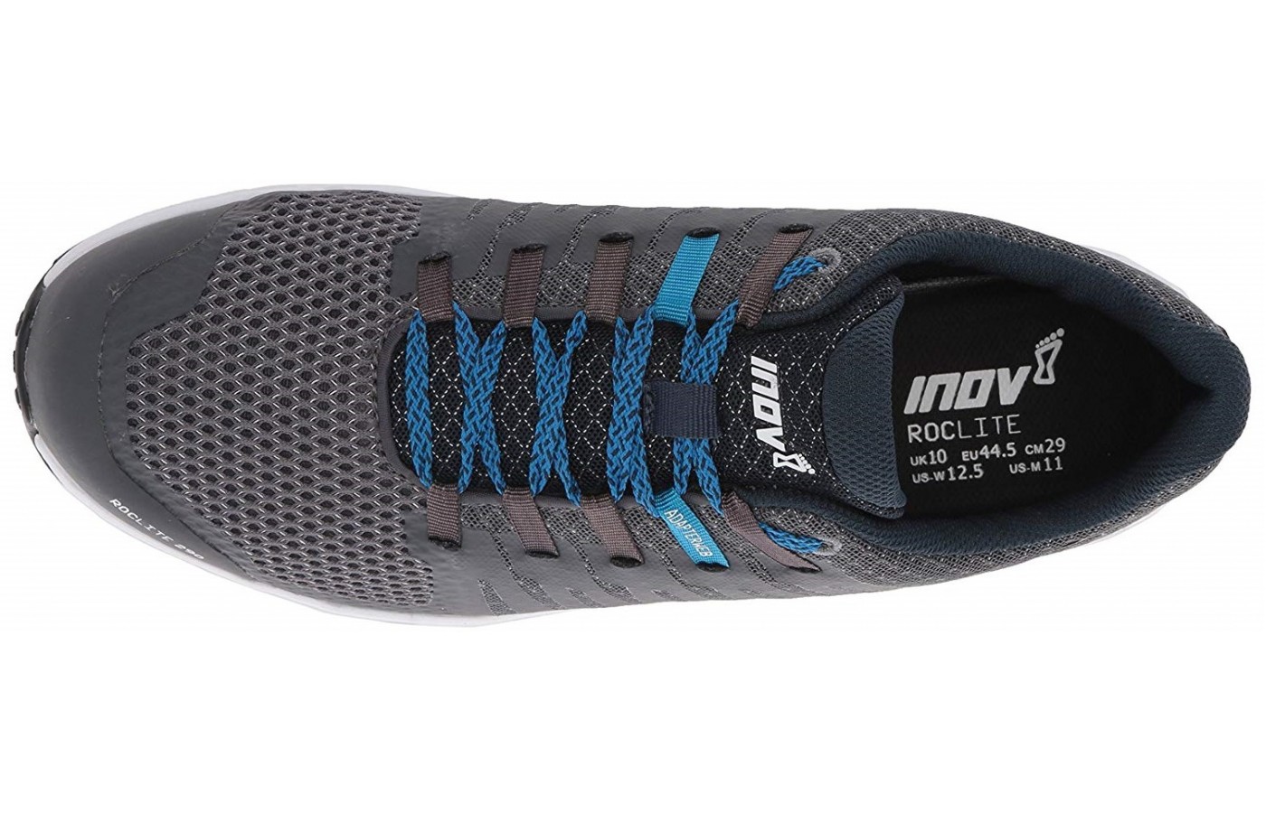 Inov-8 intended to build the upper of the Roclite 290 with mesh that was breathable, protected the foot, and kept it comfortable by permitting airflow into the shoe chamber. 