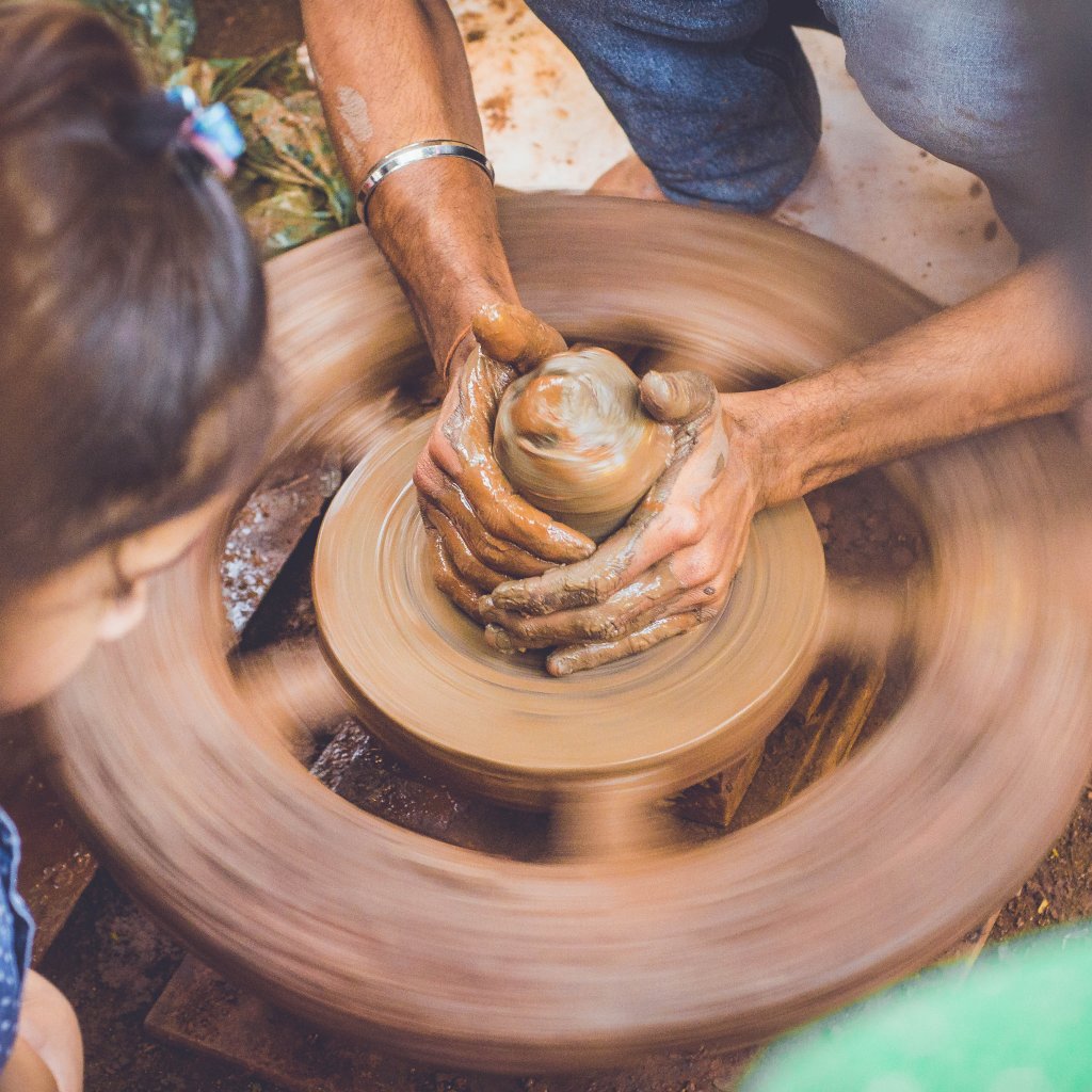 wheel made pottery