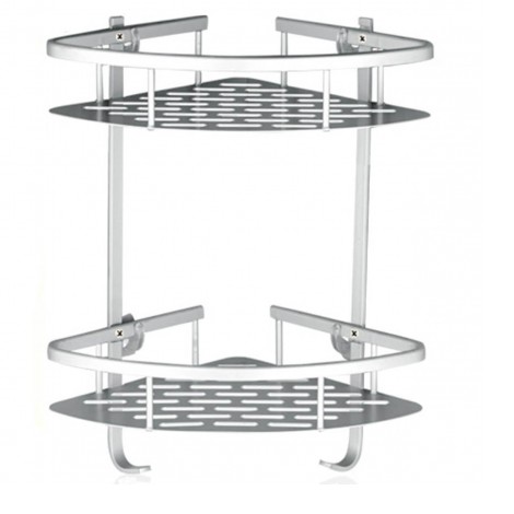 Lancher Aluminum 2 Tiers Shelf