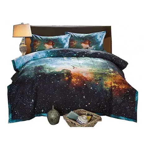 A Nice Night Black and Blue Galaxy