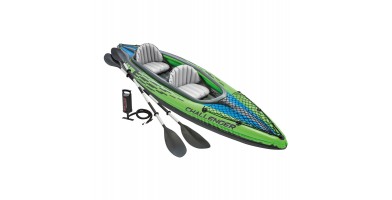 An in-depth review of the Intex Challenger K2 Kayak.