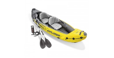 An in-depth review of the Intex Explorer K2 Kayak. 