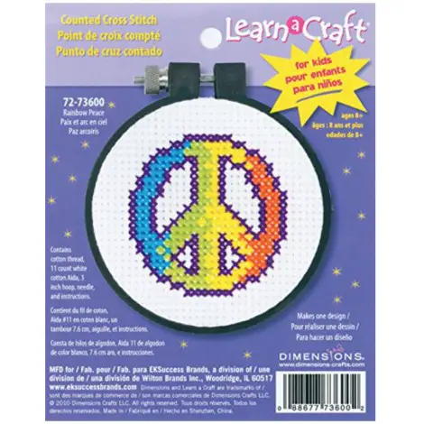 Dimensions Learn-A-Craft 'Rainbow Peace'