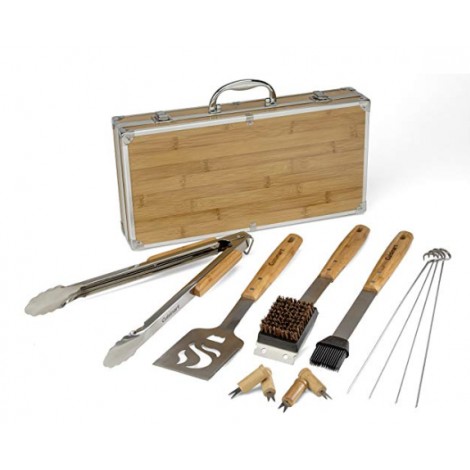 Cuisinart CGS-7014 Bamboo BBQ Tools Set