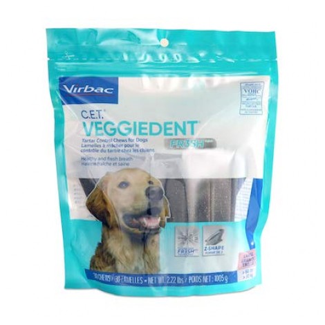 Virbac C.E.T. VeggieDent Dog Dental Chews