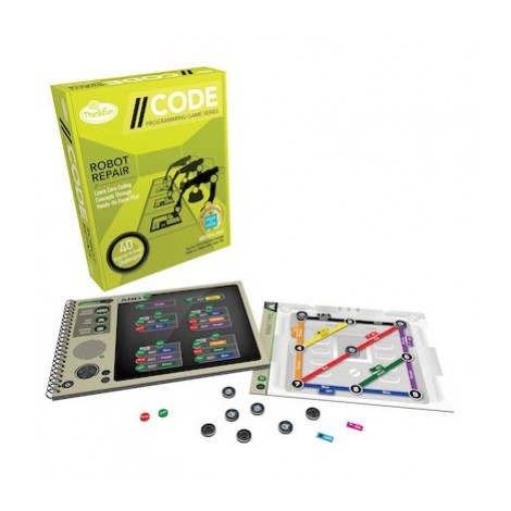 Think Fun Robot Repair Coding Board Game